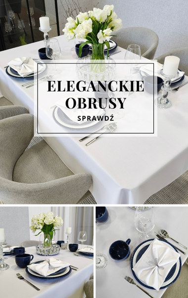 Eleganckie obrusy
