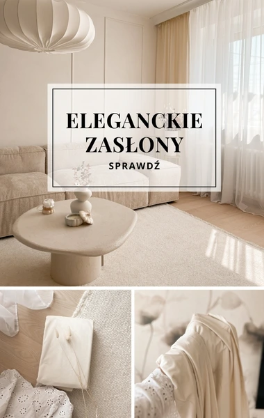 Eleganckie zasłony Jesień
