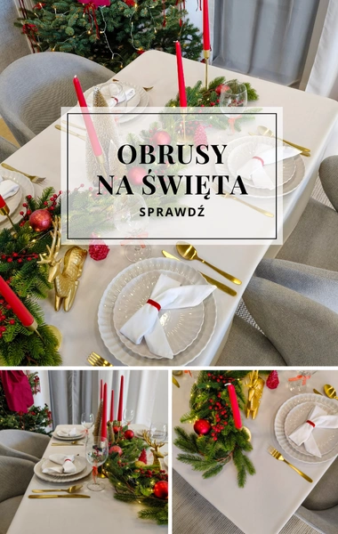 Obrusy święta 2025
