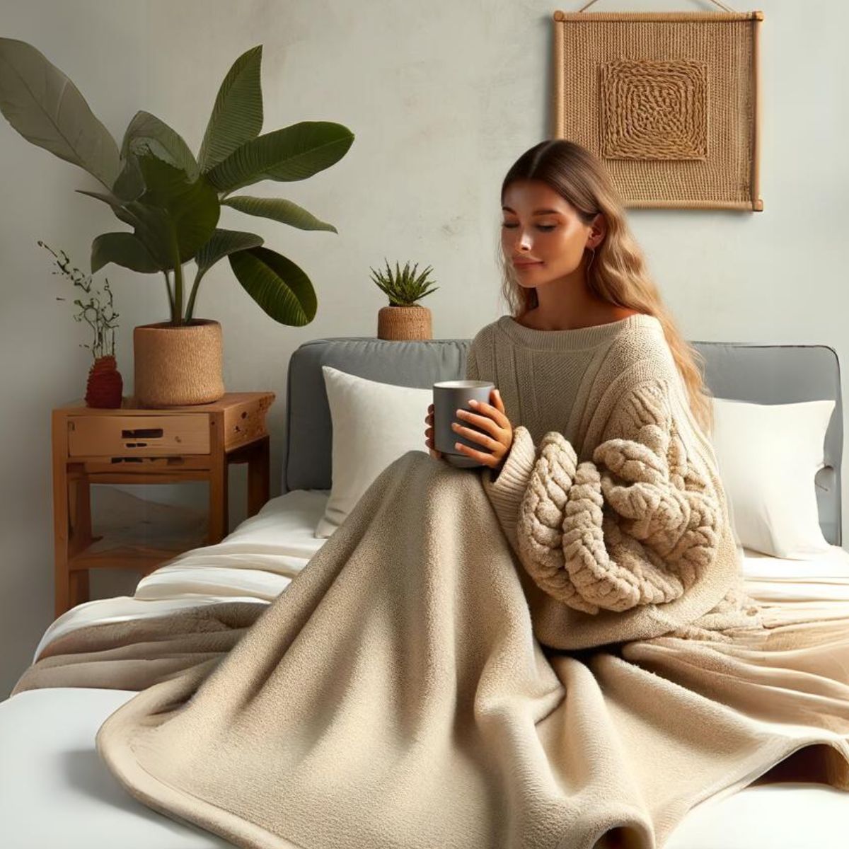 Koc z rękawami - idealny towarzysz Twojego relaksu