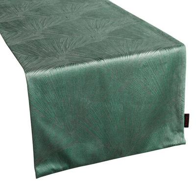 Eurofirany Goja tablecloth C.Ziel 40 x 140 Green