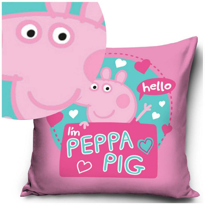 Licence pillowcase 40 x 40 No. 953 Peppa Pig
