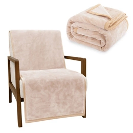 Koc 70 x 160 Akrylowy Jednolity Ciepły Yasemin 06