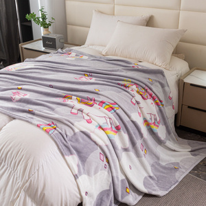 Koc 160 x 200 Mikrofibra Gładka Inger 16