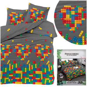 Bedding 160 x 200 3pc Satin Maria 2354