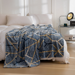 Koc 160 x 200 Mikrofibra Gładka Inger 12