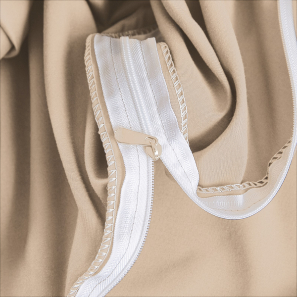 Pościel 140 x 200 2cz Gładka Z Koronką Brandon 09