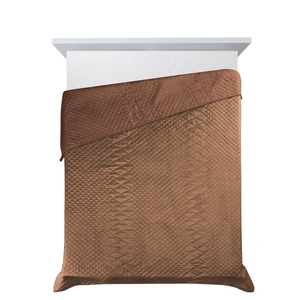 Bedspread 220 x 240 Quilted Design91 Luiz3 Brick