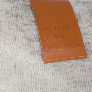 Poszewka 45 x 45 Dekoracyjna Szenil 1 Srebrny