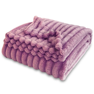 Blanket 200 x 220 Microfiber Plush Shirley 03