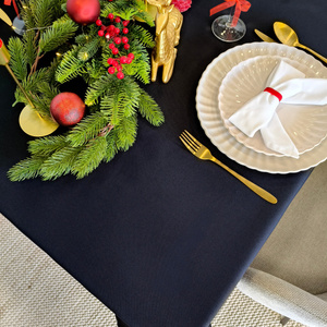 Tablecloth 140x200 Stain-Resistant Surbo Black