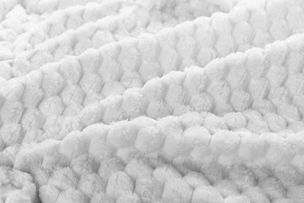 Koc 170 x 210 Mikrofibra Design Cindy6 Biały