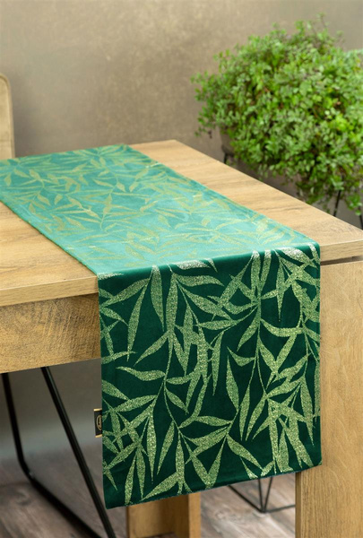 Bieżnik 35 x 180 Dekoracyjny Velvet Blink15 C. Zie