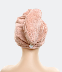 Turban 65 x 25 Ręcznik Mikrofibra Aki Beż
