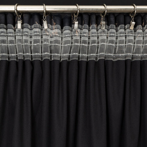 Curtain 140 x 300 Decorative Velvet Nadia Cza+Zł