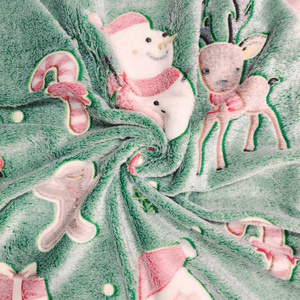 Koc 150 x 200 Mikrofibra Fluorescencyjna Peter 18