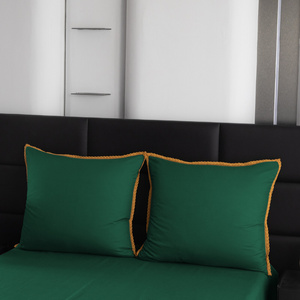 Bedding 160 x 200 3pcs Smooth with Lace Brandon 02