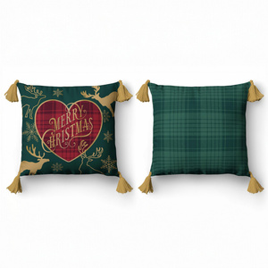 Poszewka 45 x 45 Świąteczna Panama 5385A