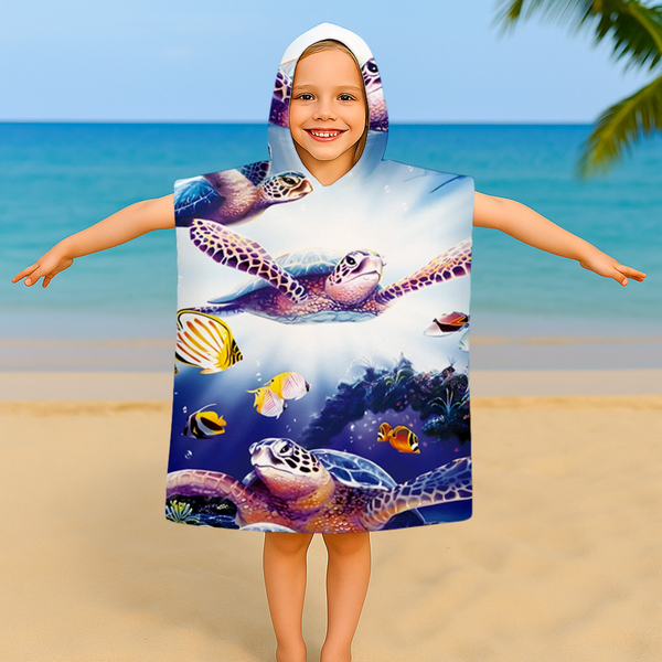 Bath Towel 60 x 120 Poncho Hood 50