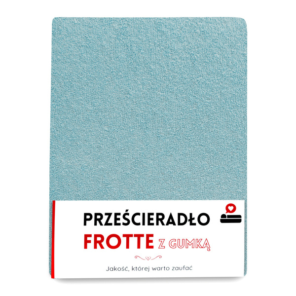 Prześcieradło 200 x 220 Frotte z Gumką Gaja 43