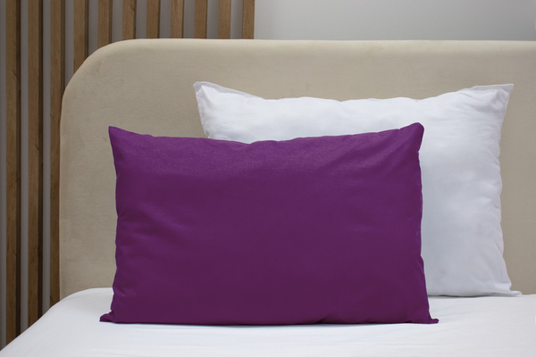 Cotton pillowcase 40 x 60 Uniform Ola Plum Purple