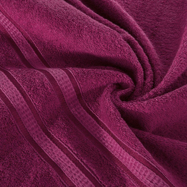 Ręcznik Kąpielowy Mila (13) 50 x 90 Amarantowy