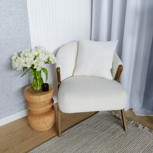 Caden 07 Velvet Herringbone Cushion 45 x 45