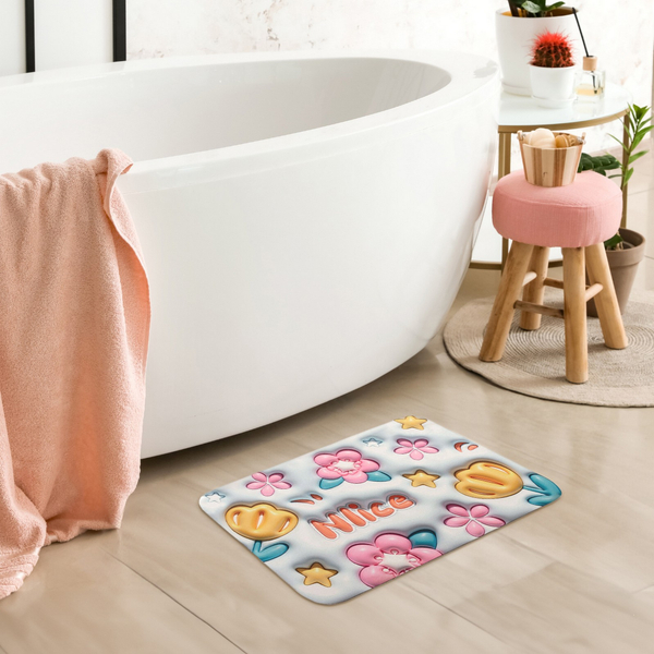 Magic 27 3D Non-Slip Absorbent Bathroom Mat