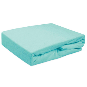 Terry sheet with elastic 005_D Mint 140x200