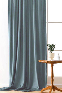 Curtain 140 x 270 Velvet Tunnel Tape Giorgia 02