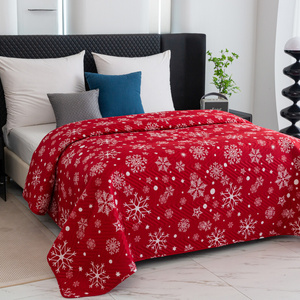 Narzuta 220 x 240 Tłoczona Świąteczna Levent 2958