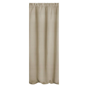 Curtain 140 x 270 Blackout Tape Hold Beige
