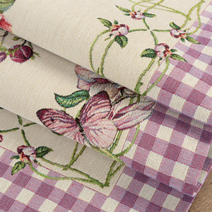 100 x 100 Decorative Tapestry Tablecloth 1225 Purple