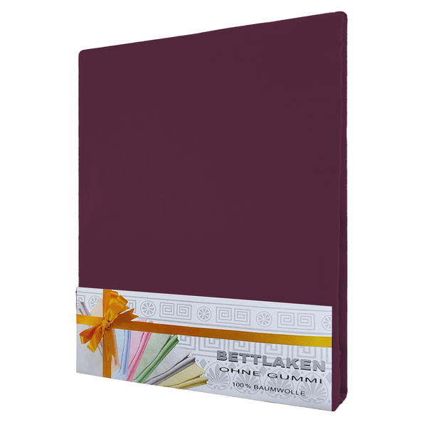 Prześcieradło 160 x 200 Bez Gum Bawełna Aloiso 30