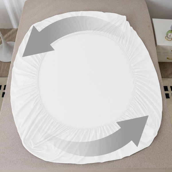 Bed sheet 140 x 200 With elastic Bolzano 04