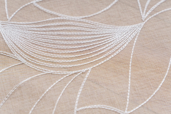 Decorative Curtain 145 x 250 Tape Cruz Voile 01