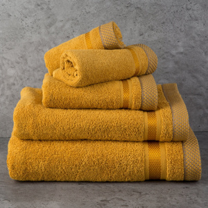 Towel 30x50 Bath Frotte Abbie 08 C.Yellow