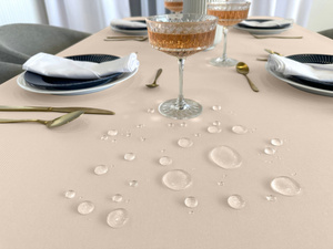 Tablecloth 140x200 Stain-Resistant Surbo Cream