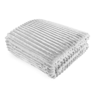 Blanket 200 x 220 Microfiber Stamped Ardea Stripes 13