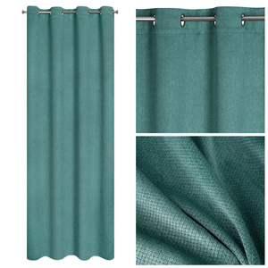 Amaro Blackout Curtain 140 x 250 Turquoise