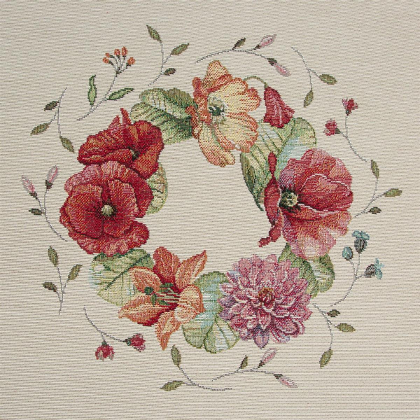 100 x 100 Decorative Tapestry Tablecloth 1239 Natur