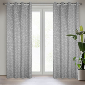 Curtain 140 x 260 Decorative Sandi Steel Splits