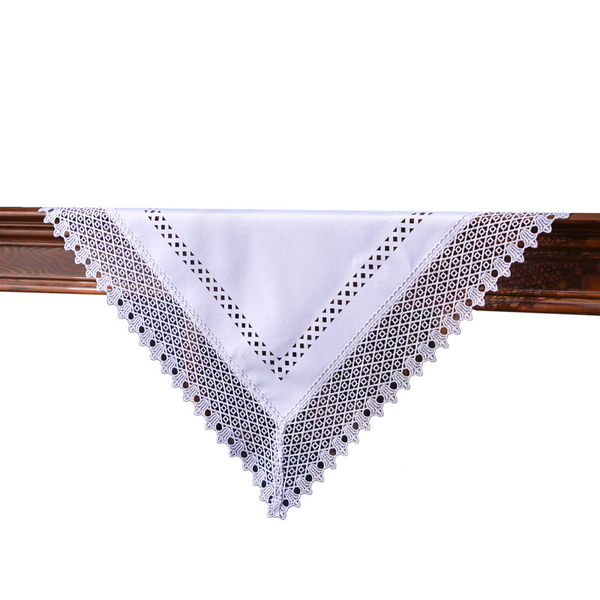 Tablecloth 85 x 85 Gipiura pattern 430 White