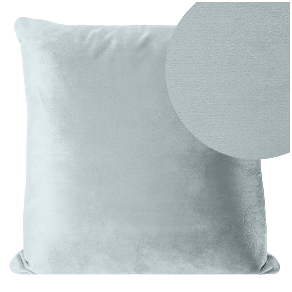 Poszewka Velvetowa Samanta 40 x 40 Srebrny