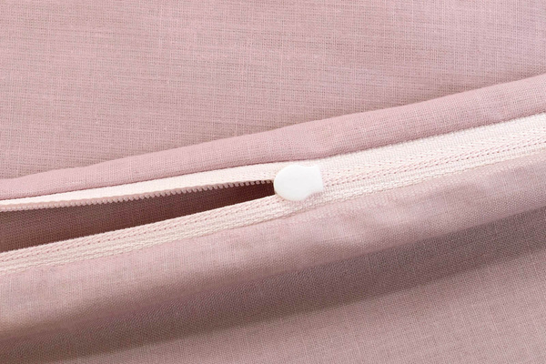 Poszewka Bawełna 50 x 70 Jednolita Ola Brudny Róż