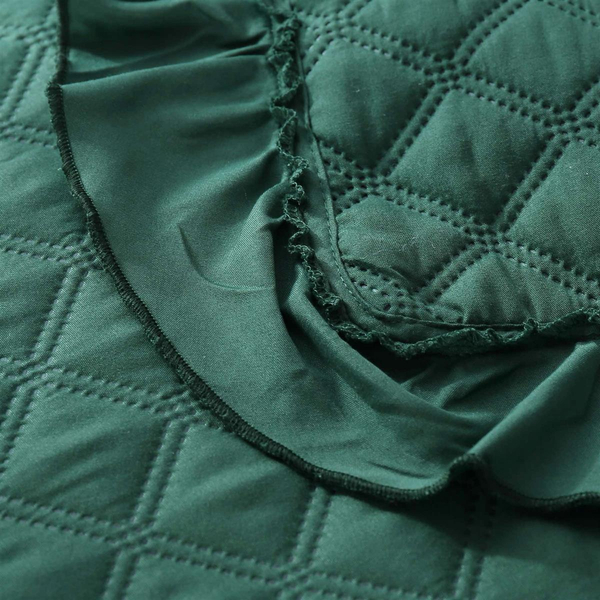 Bedspread 160 x 220 Quilted Double Sided Ruffy Butel