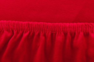 Jersey sheet with elastic 016_D Red 90x200