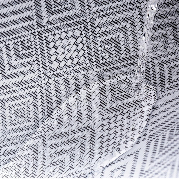 30 x 45 Decorative Geometric Grey Placemat