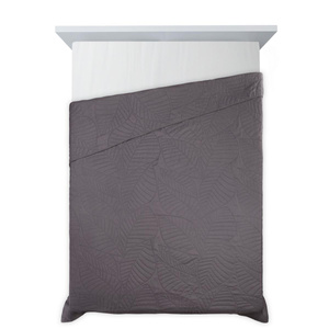 Bedspread 220 x 240 Quilted Decorative Boni6 Graphite