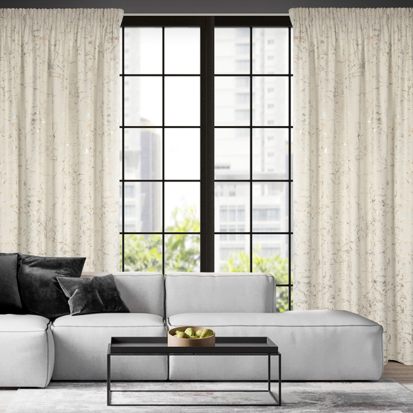 Zasłona 140 x 270 Welwet Taśma Dori Krem